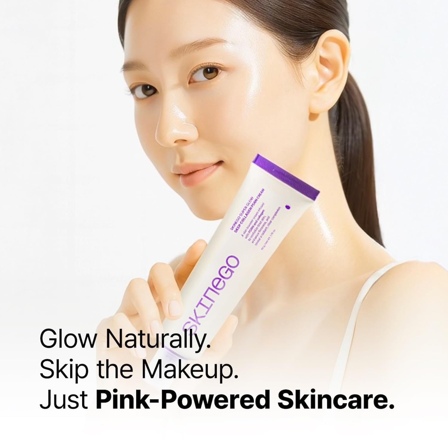SKINEGO Super Glow Deep Collagen PDRN Cream – 50g | Intensive Skin Repair & Firming
