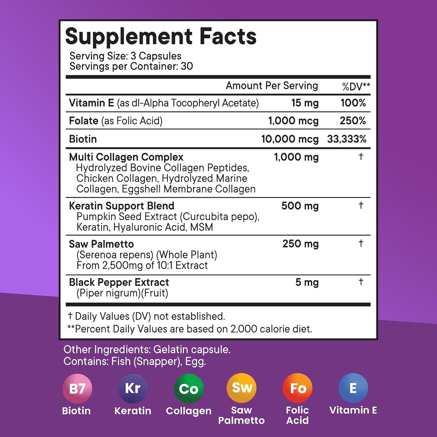 NEW AGE Biotin Collagen & Keratin - 180 Capsules (Pack of 2)