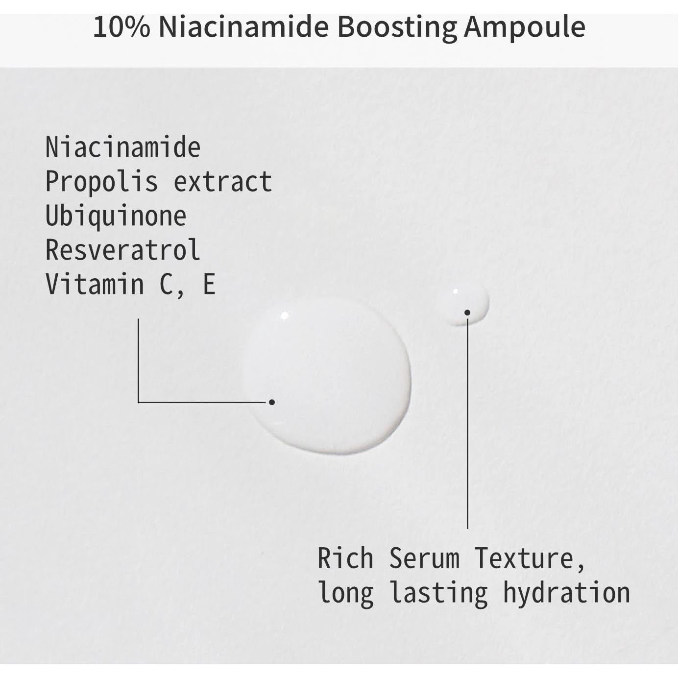mito:ON Cell Rejuvenation 10% Niacinamide Boosting Ampoule – 50ml | Anti-Aging, Brightening & Skin Barrier Repair