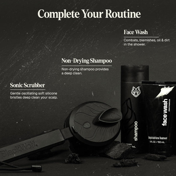 Black Wolf Body Wash | Everyday Acne Body Wash (Sage) - 414ml