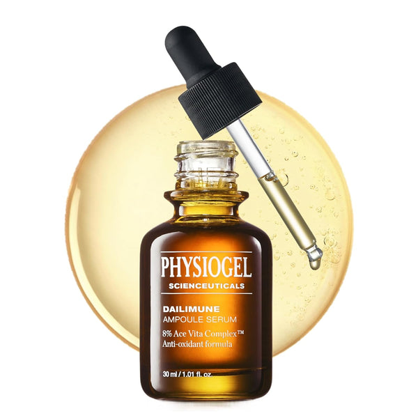 Physiogel DAILIMUNE Ampoule Serum – 30ml | Brightening, Hydrating & Barrier-Strengthening Care