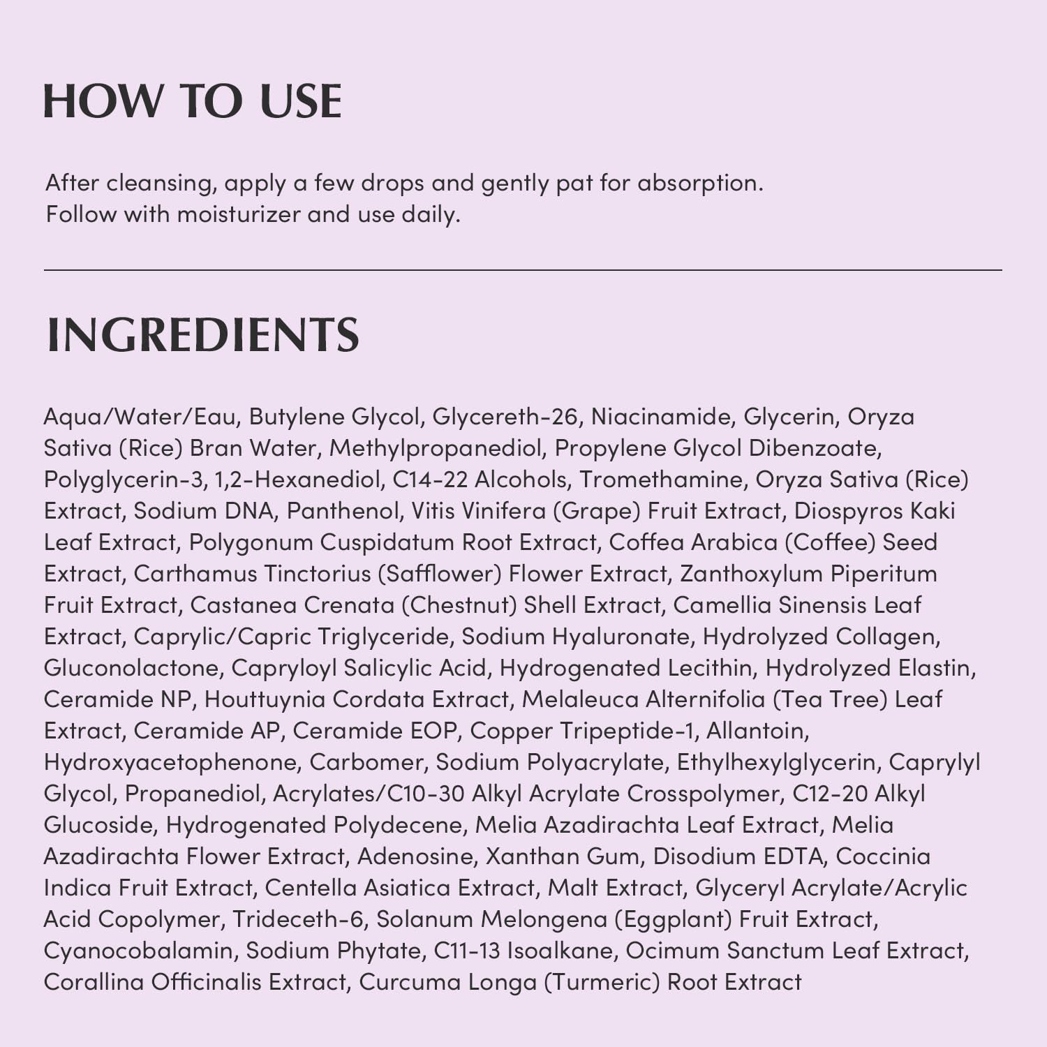 EQQUALBERRY Pore Fit Purple PDRN Pore Minimizing Serum – 30ml | Vegan PDRN for Smooth, Refined & Firm Skin