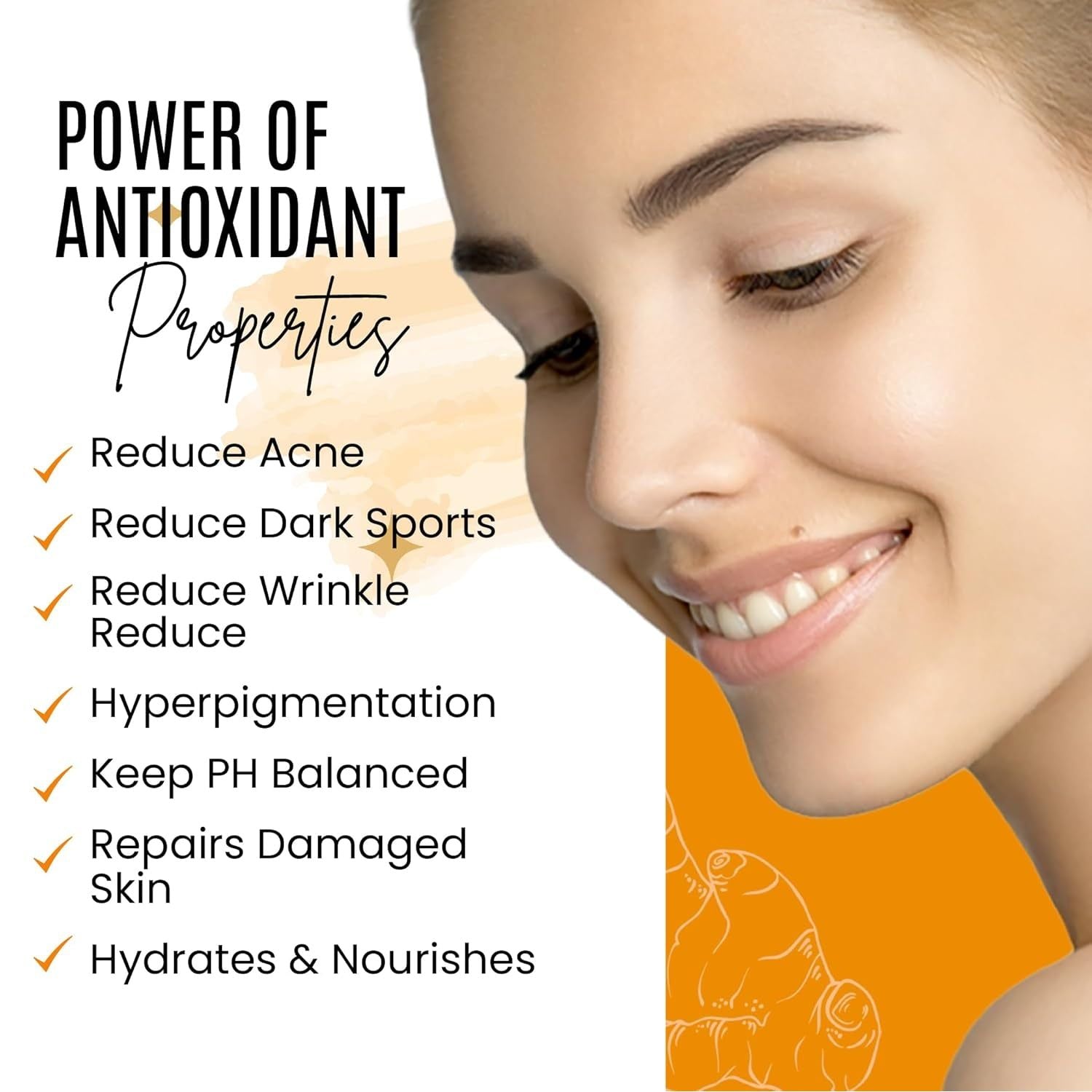DERMAXGEN Turmeric + Vitamin C Booster – 50ml | Brightening, Hydrating & Anti-Aging Cream