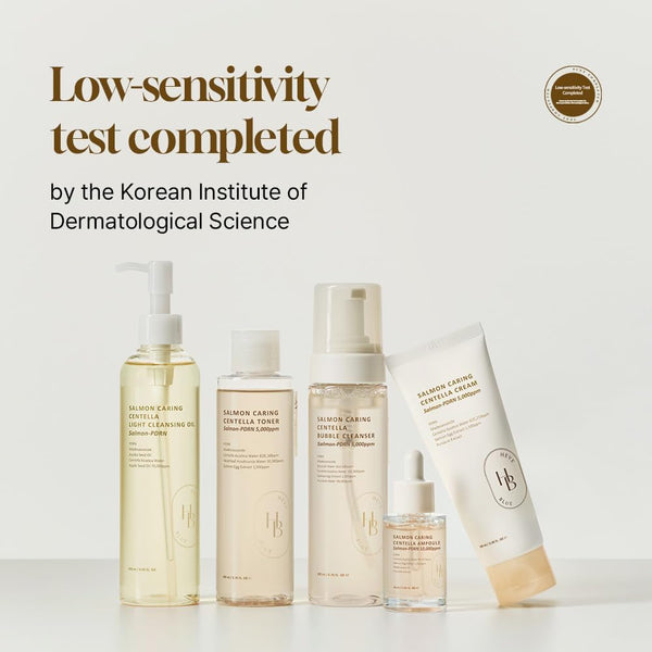 HEVEBLUE Salmon Caring Centella Toner – 200ml | Infused with Salmon PDRN 5,000ppm for Soothing, Hydration & Skin Renewal