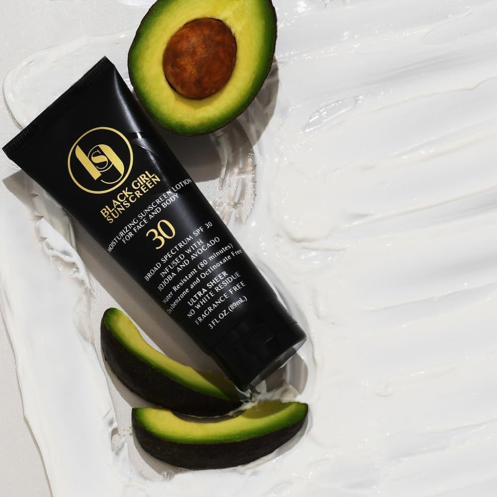 Black Girl Sunscreen Broad Spectrum SPF 30 – 59ml x 2 | No White Cast Sunscreen for Melanin-Rich Skin