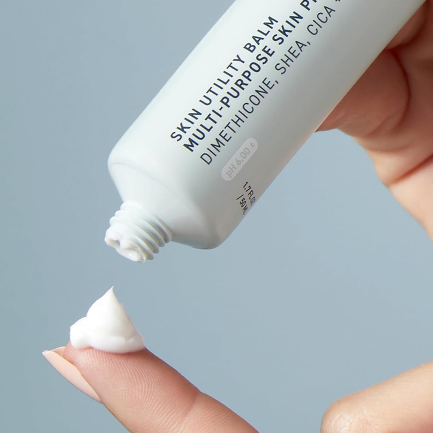 Skin Utility Balm. Advanced Occlusive Face Cream for Dry Skin, Moisturizer for Sensitive Skin. Thick Non-Comedogenic Barrier Protection with Dimethicone and Shea Butter. 1.7Oz Tube