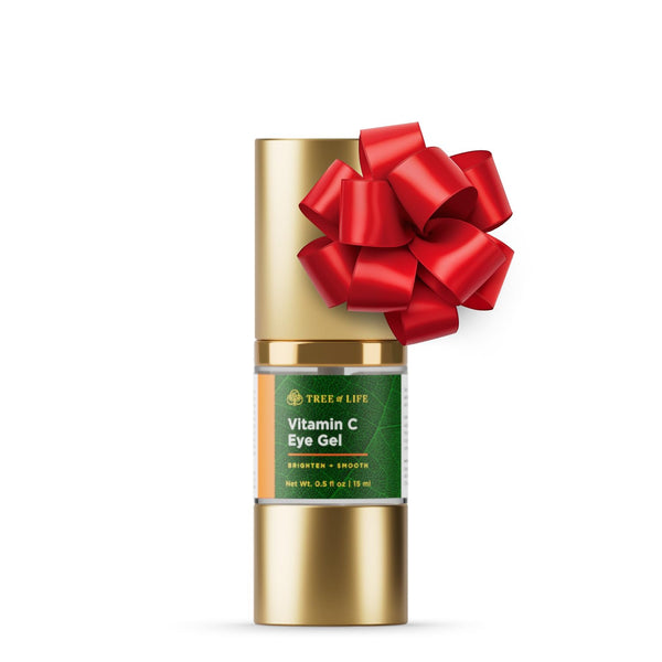 Tree of Life Beauty Vitamin C Eye Gel – 15ml | Brightening & Hydrating Treatment for Dark Circles, Puffiness & Fine Lines