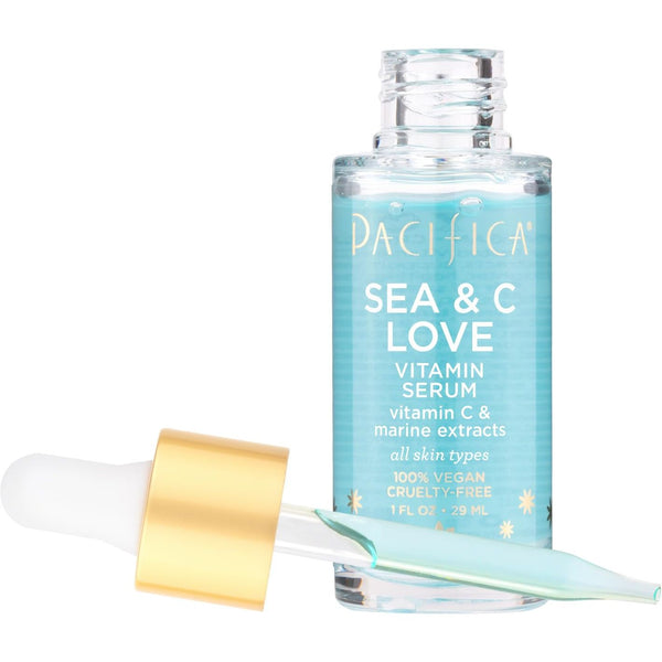 Pacifica Sea & C Love Vitamin Serum – 29ml | Blue Light Defense & Brightening Face Serum