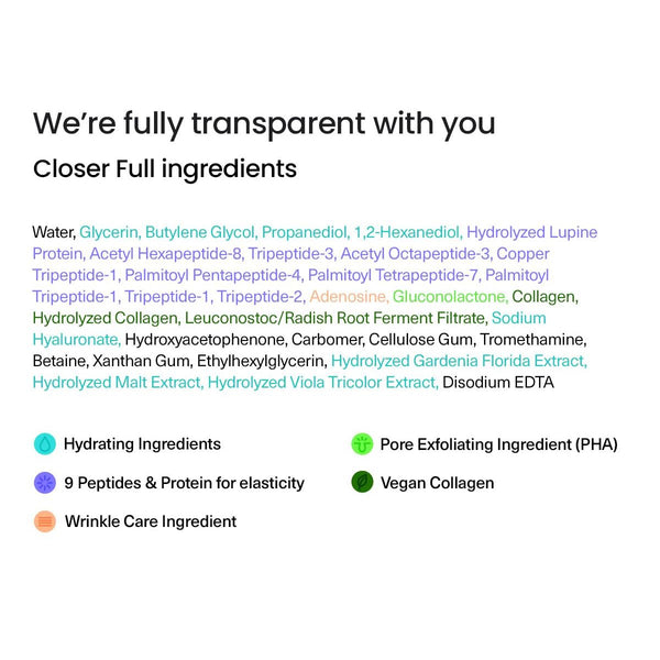 FRANKLY Closer Pore Reducing Serum – 100ml | Pore-Minimizing, Firming & Radiance-Boosting K-Beauty Serum