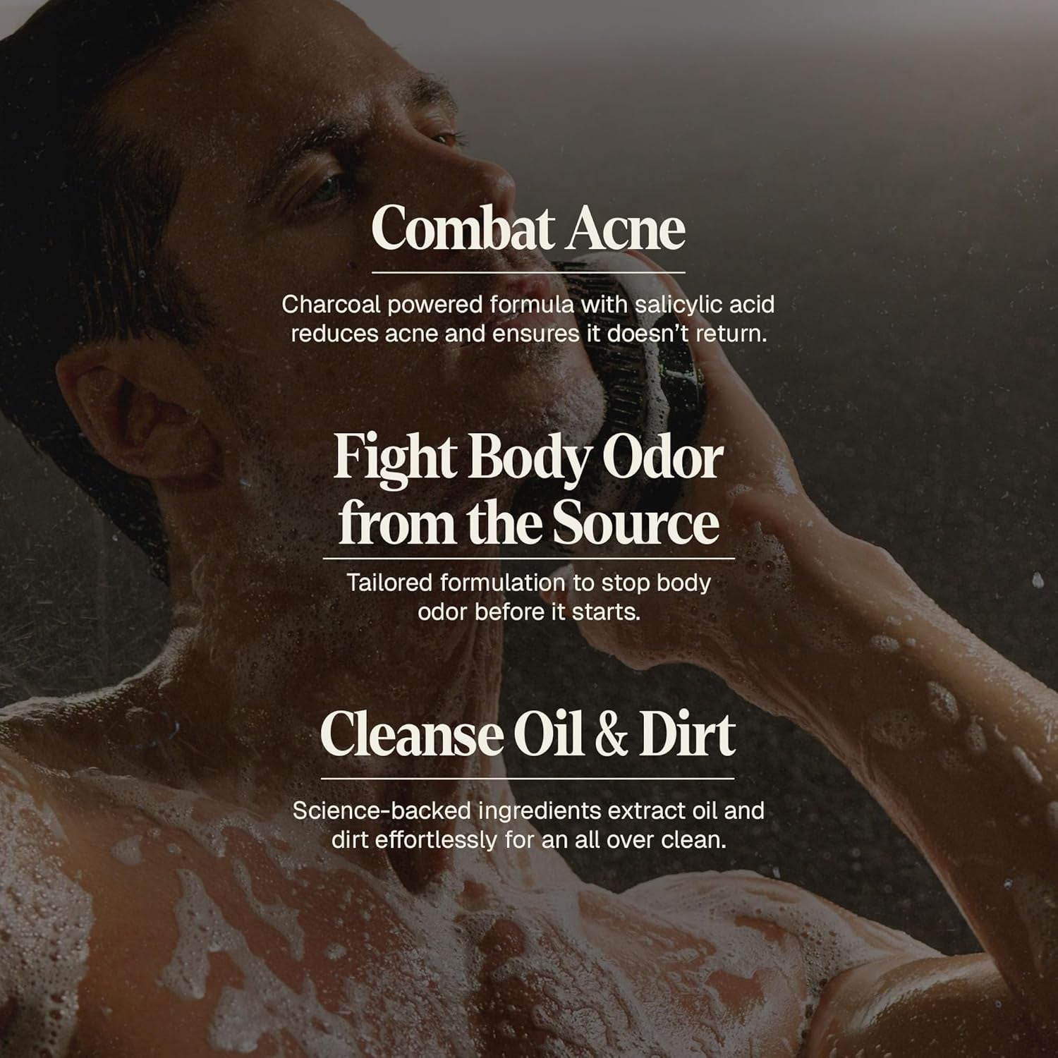 Black Wolf Body Wash | Everyday Acne Body Wash (Sage) - 414ml