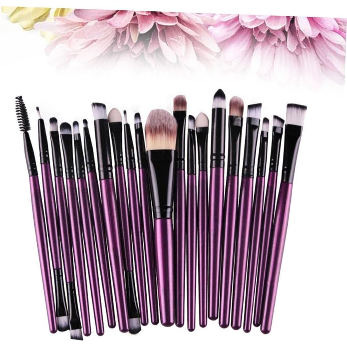 DOITOOL Professional Eye Makeup Brush Set -  20 pcs