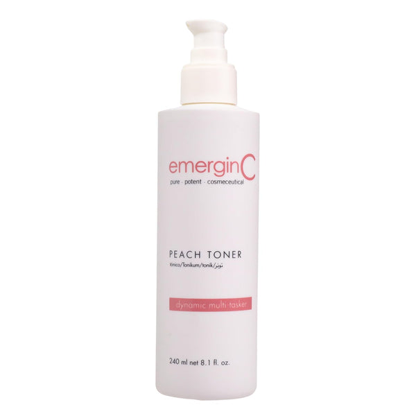 emerginC Peach Toner – 240ml | Refreshing, Hydrating & Pore-Refining