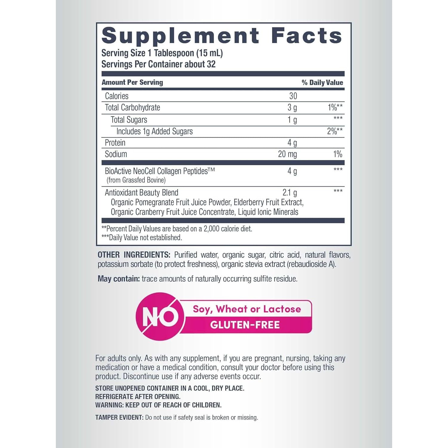 NeoCell Collagen - Advanced BioActive Collagen Peptides - 473ml