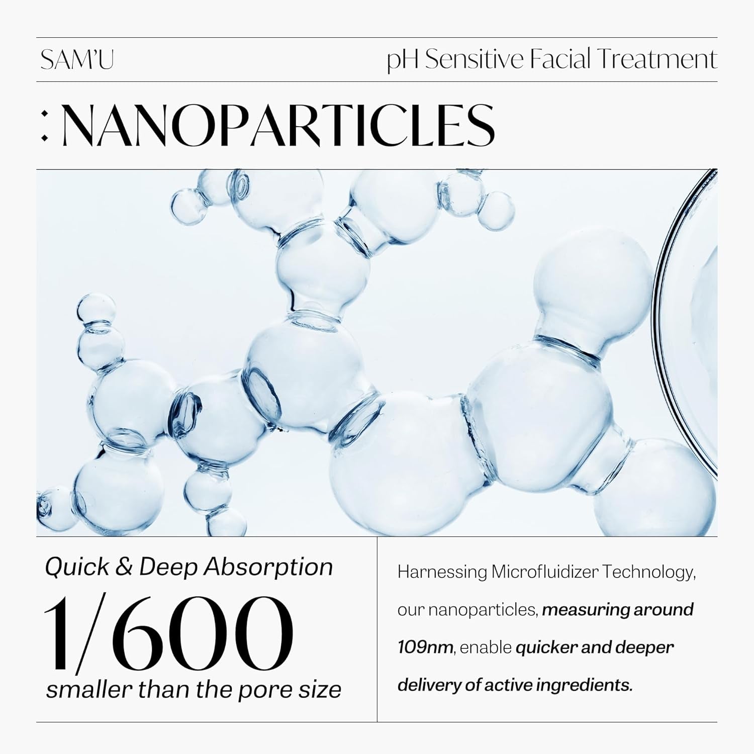 SAM'U pH Sensitive Facial Treatment – 50ml | Moisture-Sealing Barrier for Radiant, Balanced Skin