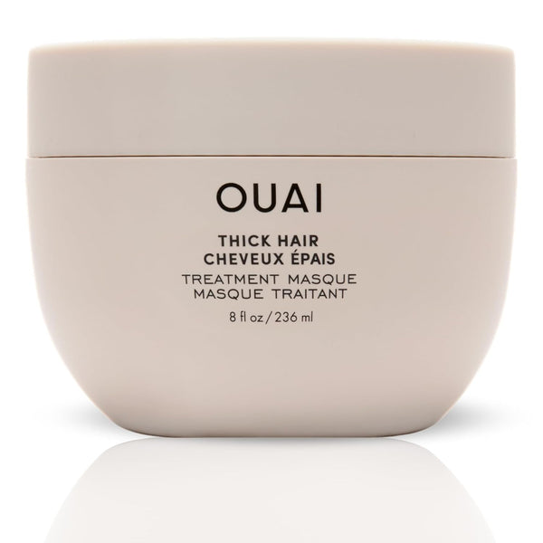 OUAI Thick Hair Treatment Masque – 236ml | Deep Repair for Damaged, Dry & Frizzy Hair