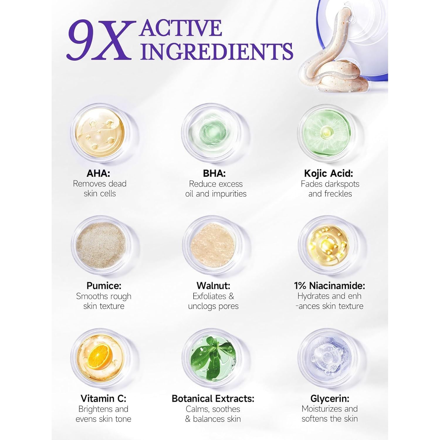 Elvira Double-Tube Body Scrub 10% BHA + AHA