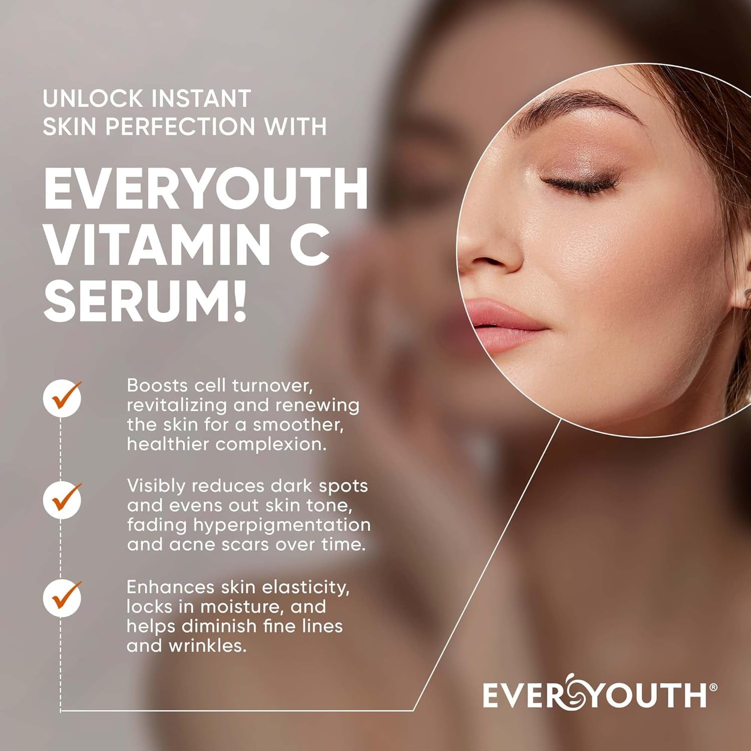EVERYOUTH Active Recovery Vitamin C Serum – 30g | Brightening & Anti-Aging Treatment for Radiant Skin