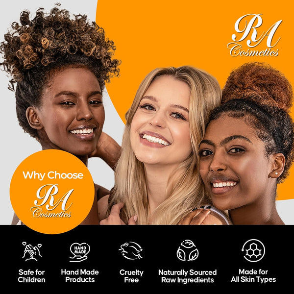 RA COSMETICS Whipped With Lavender African Shea Butter – 340g | Calming Moisture, Skin Soothing & Overnight Nourishment