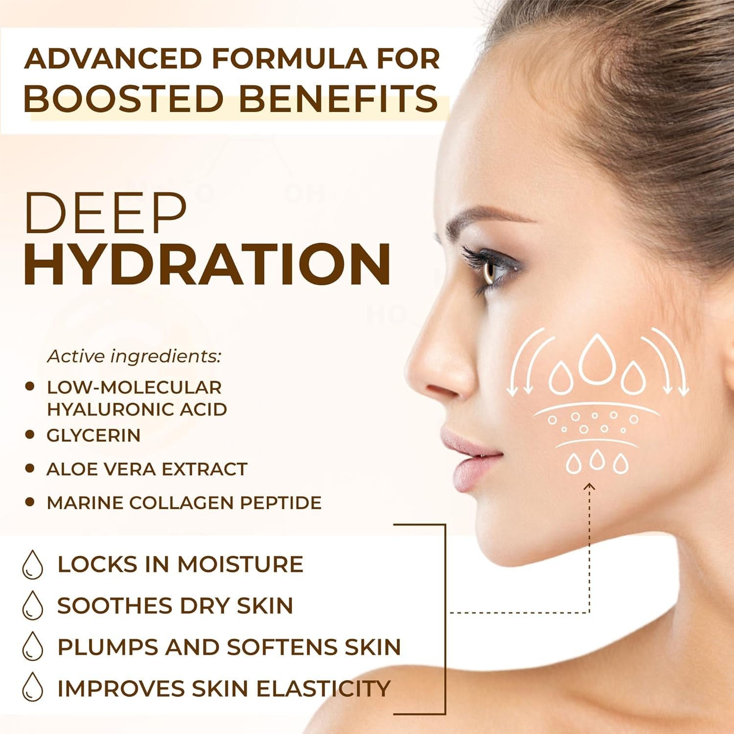 Jeune Naturelle Vitamin C Serum Advanced Formula – 60ml | Brightening, Firming & Hydrating Anti-Aging Serum
