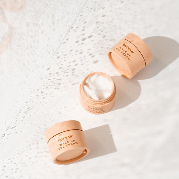 Karuna Wake Up Eye Cream – 15ml | Brightens, Firms & Reduces Puffiness for a Refreshed Look