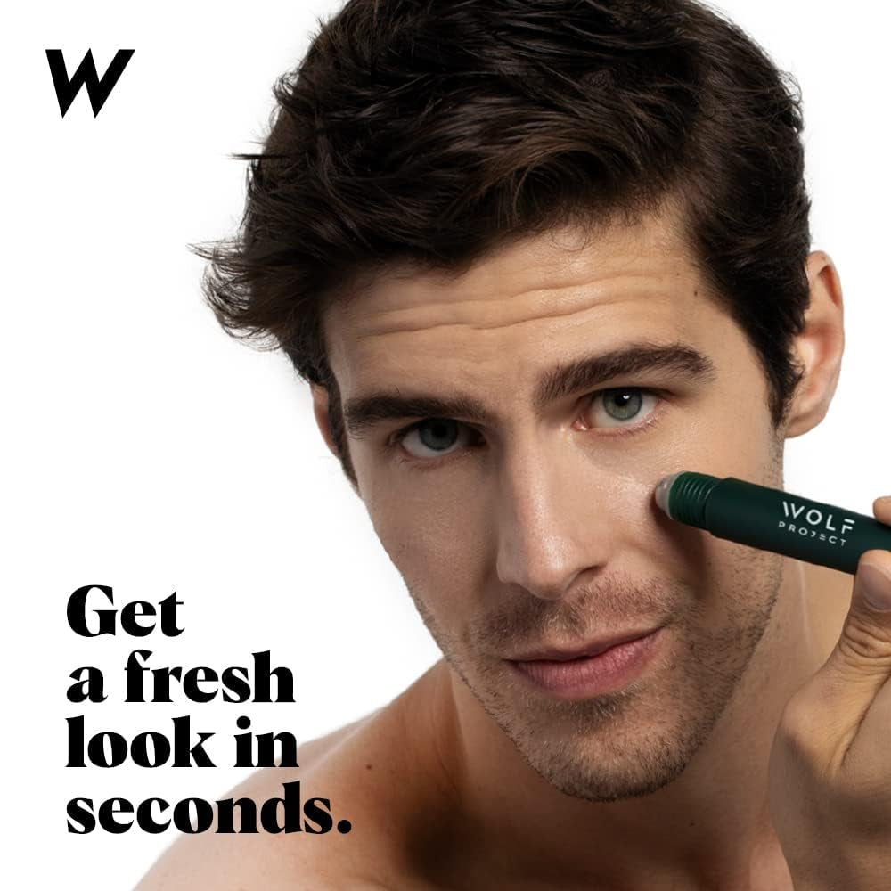 The Wolf Project Eye Roller – 15ml | Anti-Dark Circles & Depuffing Serum for Men