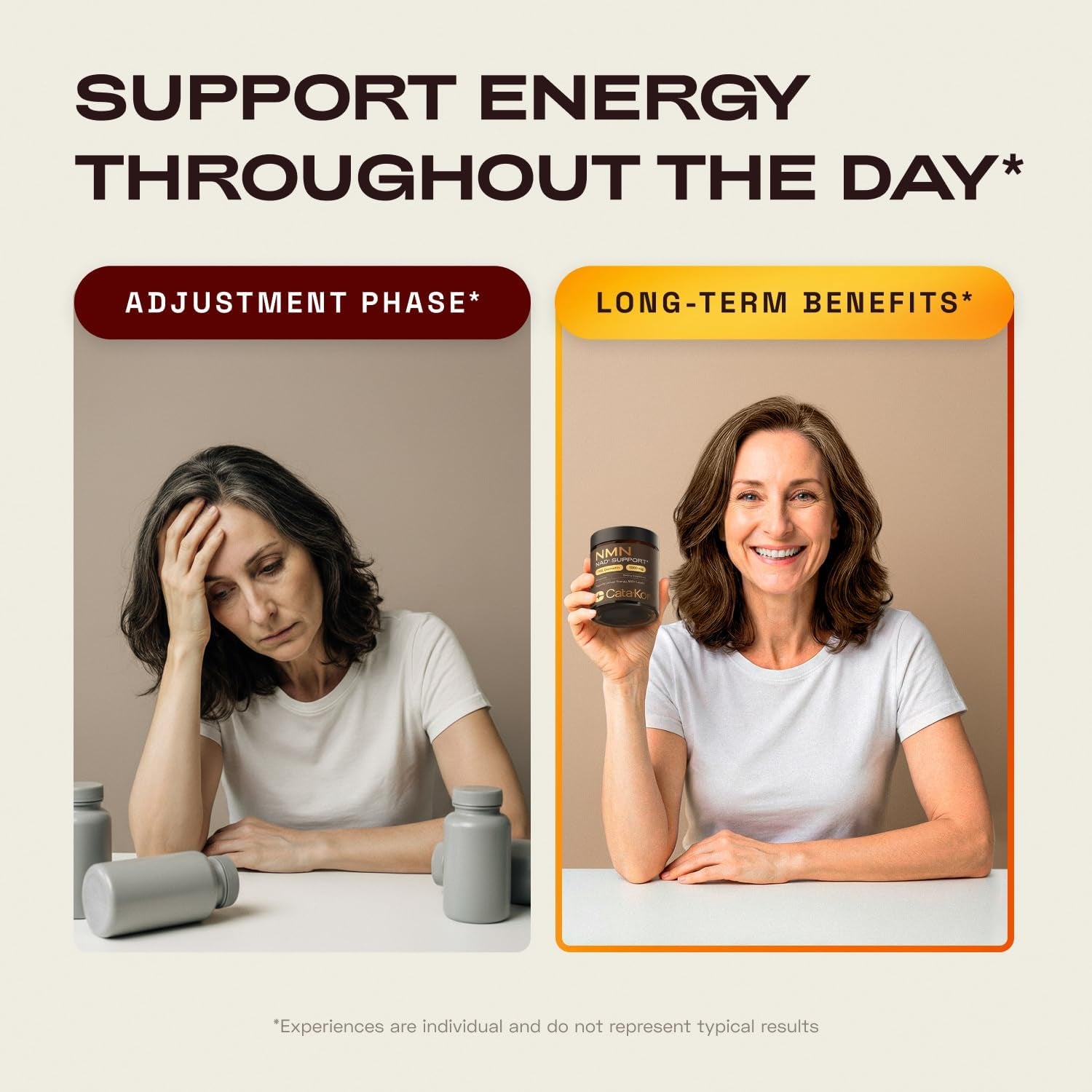 NMN Supplement 1000Mg – 4-In-1 NAD Supplement with Quercetin | TMG | Resveratrol – NMNH Alternative – Supports Cellular Energy & NAD+ Levels – 60 Capsules – Third-Party Tested (1 Pack)