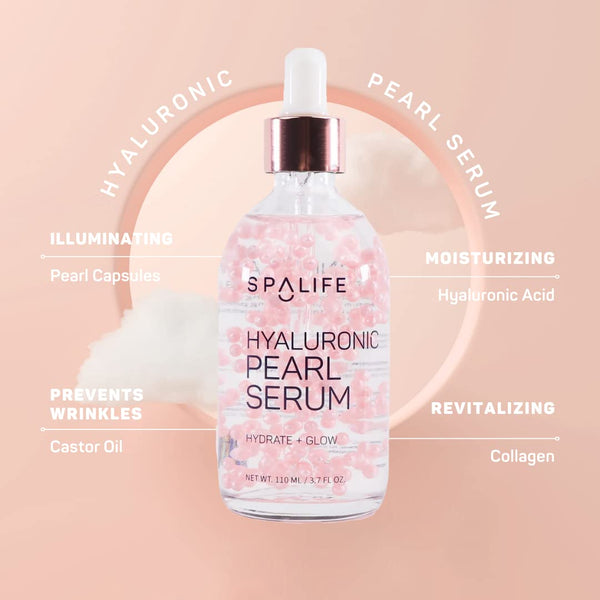 SpaLife Hyaluronic Pearl Serum – 110ml | Hydrating, Firming & Radiance-Boosting
