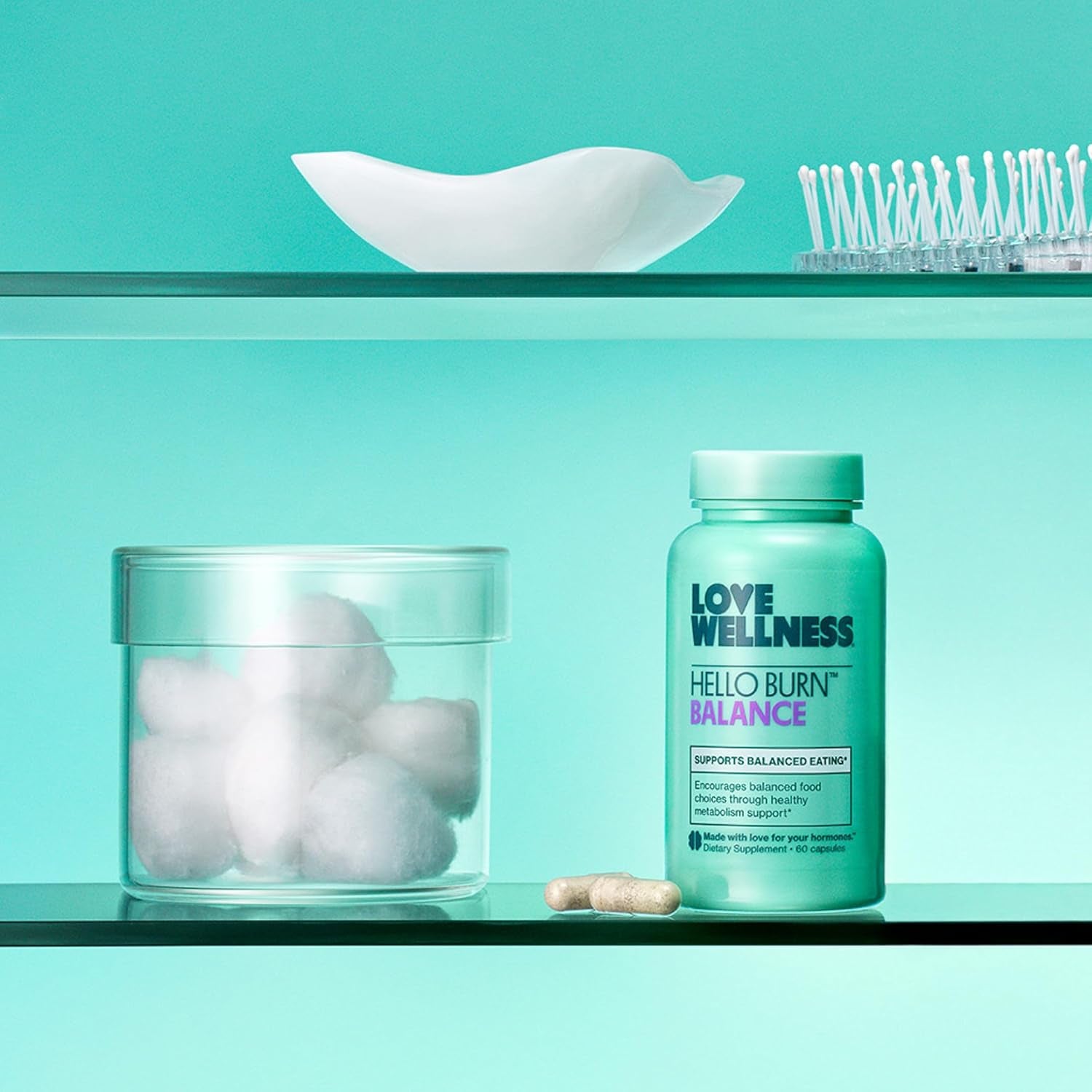 Love Wellness Hello Burn Balance – 60 Capsules | Metabolism, Hormonal & Energy Support