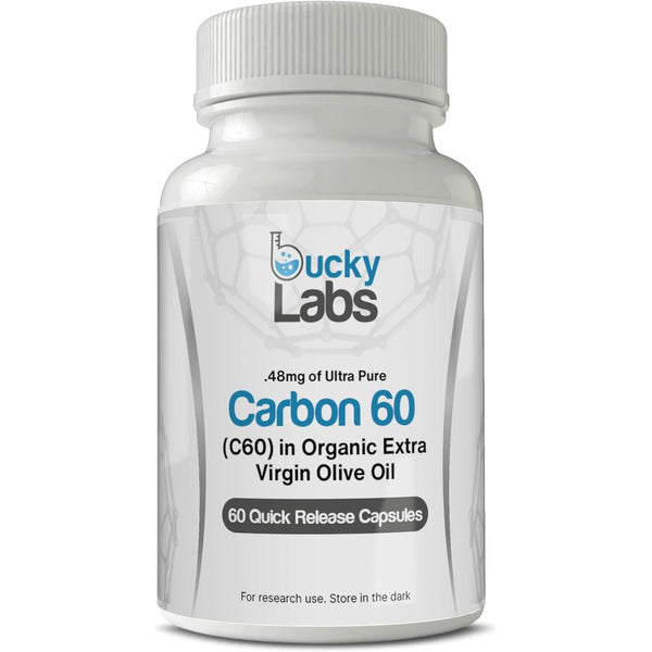HealthSpan Plus Labs Carbon 60 In Organic Extra Virgin Olive Oil Capsules - 60 Capsules