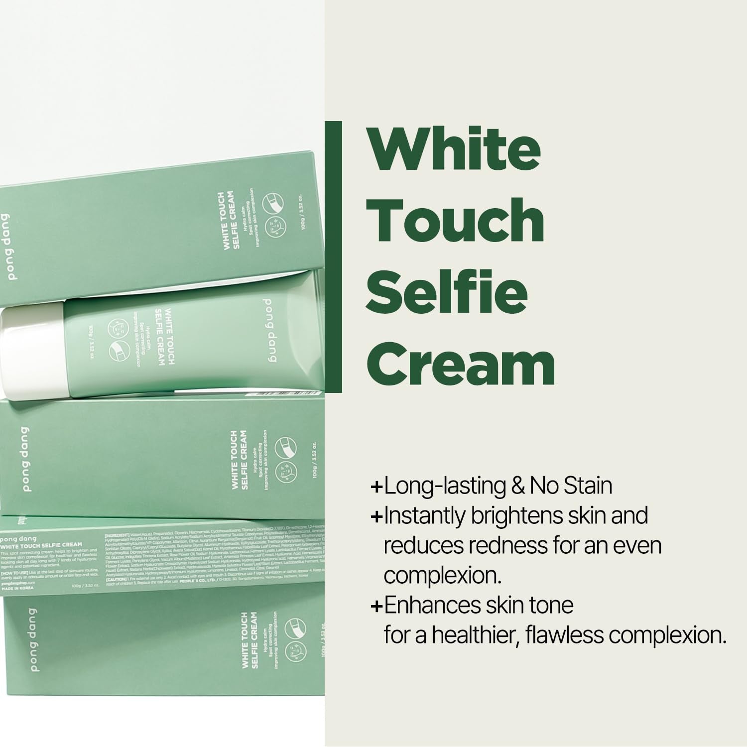 PONGDANG White Touch Selfie Cream - 100g