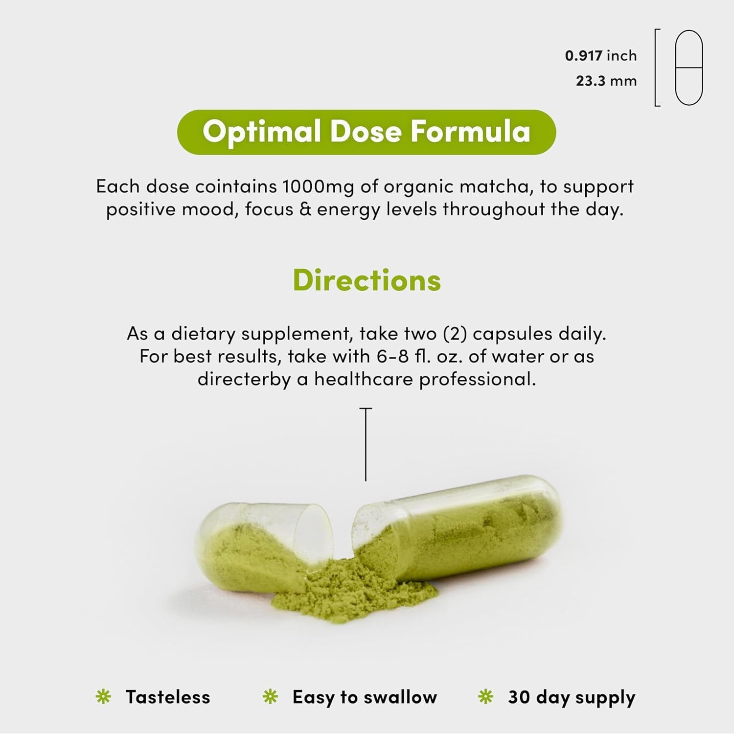 Vital Peak Matcha Peak - 60 Capsules