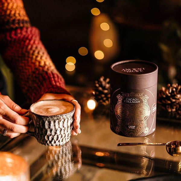 Ancient + Brave Cacao + Collagen - 250g - Glam Global UKAncient + Brave