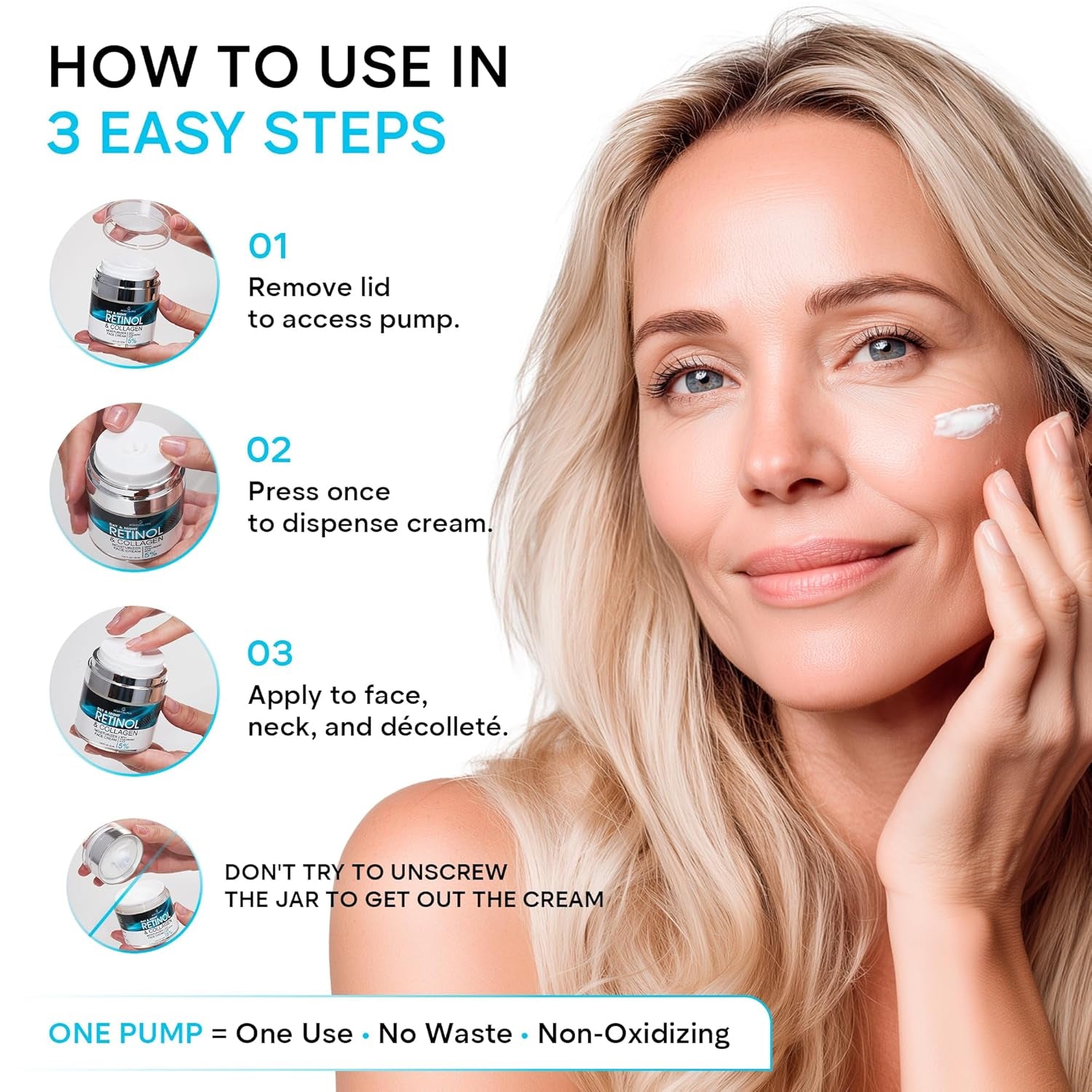 REMEDIAL PURITY AESTHETICS EXPERIENCE Day & Night Retinol & Collagen Moisturizer Cream – 55ml | Anti-Aging, Firming & Hydrating