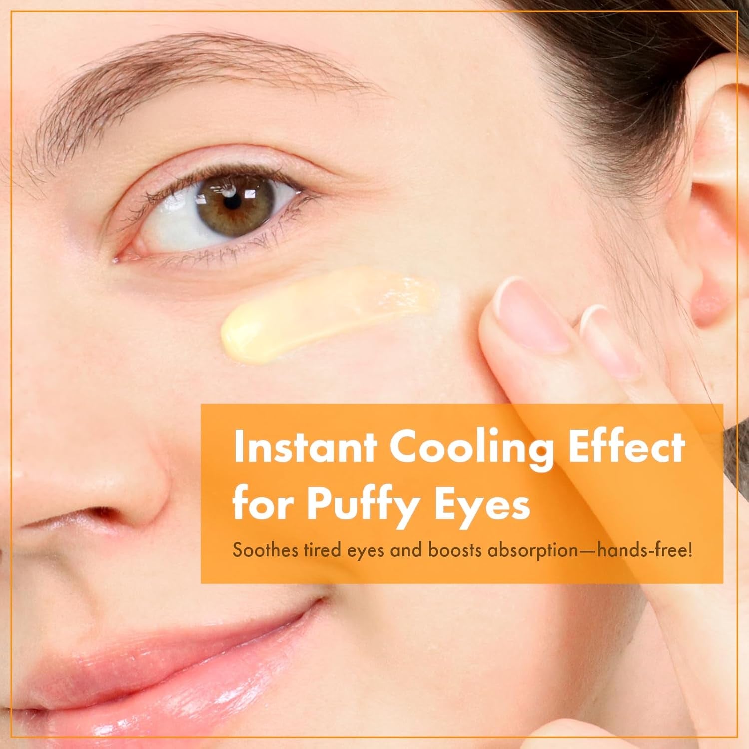 VITA Clinic Vitamin Eye Cream, Korean Skincare with 5% Arbutin, 2% Niacinamide, Hyaluronic Acid, Glutathione, Seabuckthorn Eye Serum for Fine Lines & Wrinkles, Puffiness, 15Ml / 0.5 Fl. Oz.