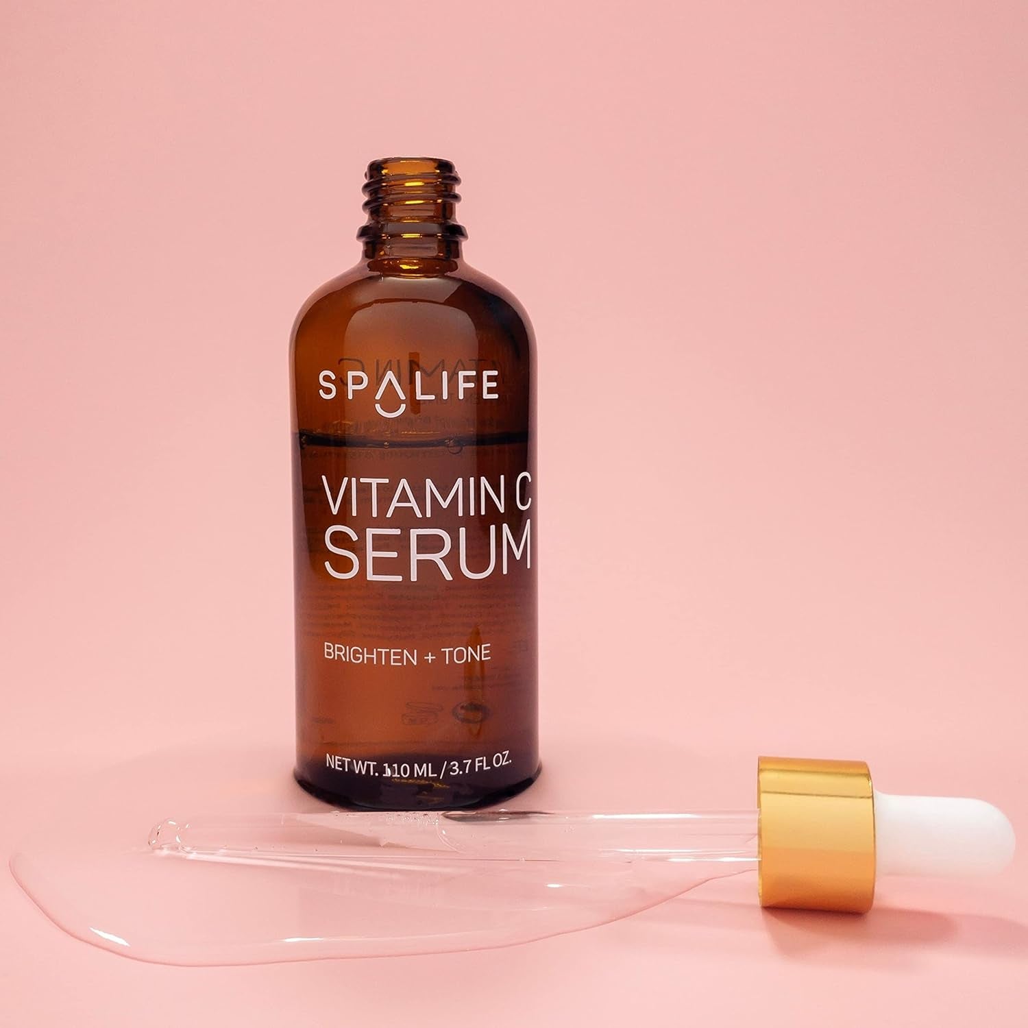 SpaLife Vitamin C Serum – 110ml | Brightening, Anti-Aging & Even Skin Tone