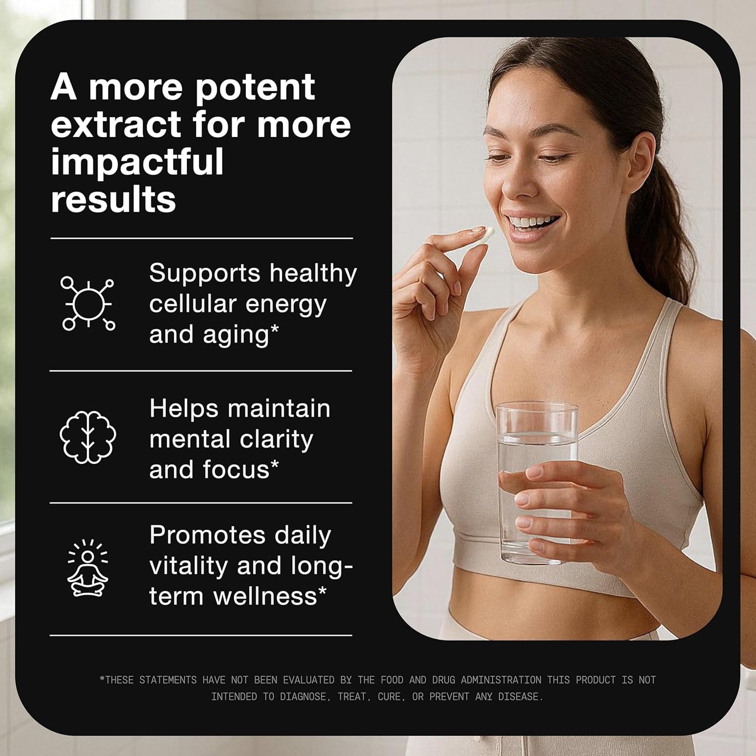 Nicotinamide Riboside 1000 Mg – High-Potency NR Supplement & NAD Supplement – Stabilized NRHM Formula - 60 Vegan Capsules – Third-Party Tested