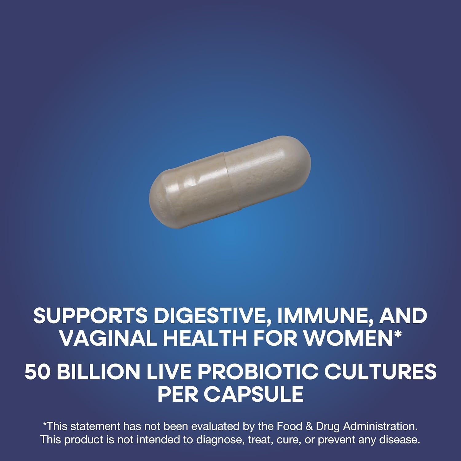 Nature's Way Fortify Women’s Extra-Strength Probiotic – 30 Capsules | 50 Billion CFU for Digestive, Vaginal & Immune Health