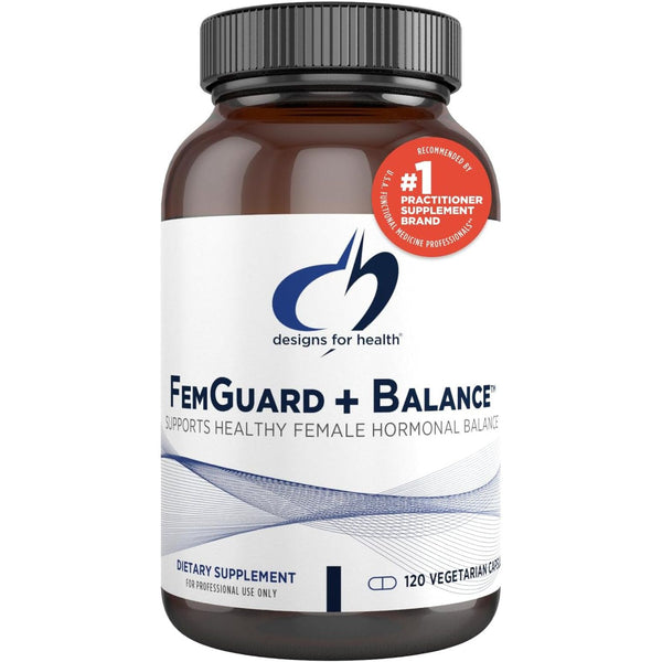 Designs for Health FemGuard + Balance – 120 Capsules | Hormonal Balance, Estrogen Support & Mood Regulation