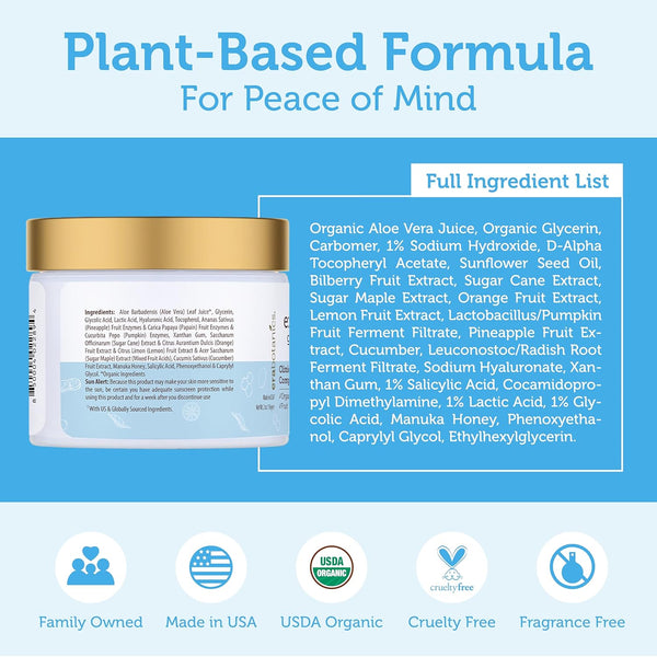 Era Organics Glycolic Acid + Manuka Honey Mask - 56g