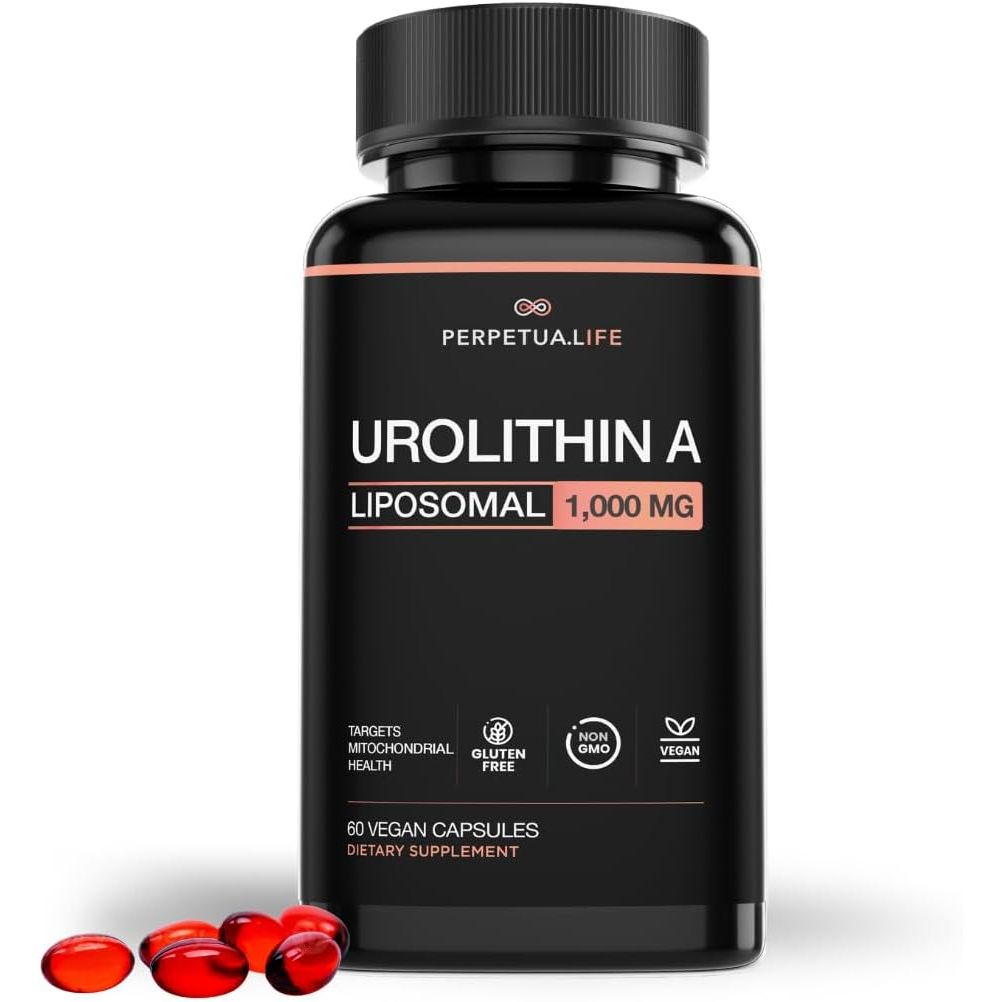 PERPETUA.LIFE Urolithin-A Liposomal, 1000Mg - 60 Capsules