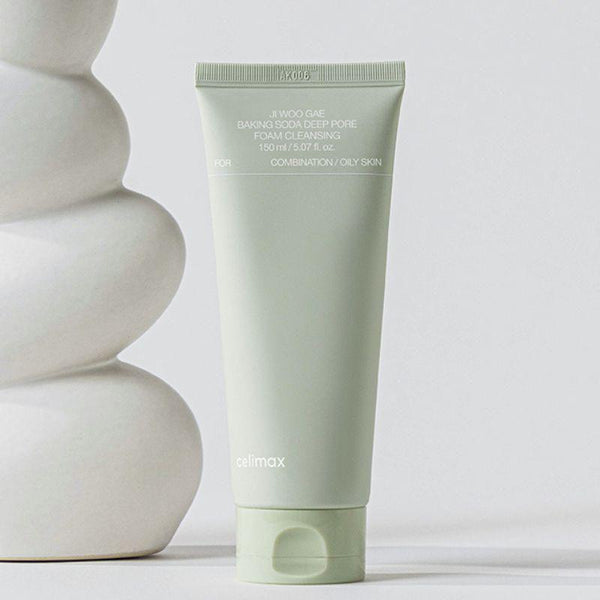 celimax JI WOO GAE Baking Soda Deep Foam Pore Cleansing 150ml - Glam Global UKcelimax