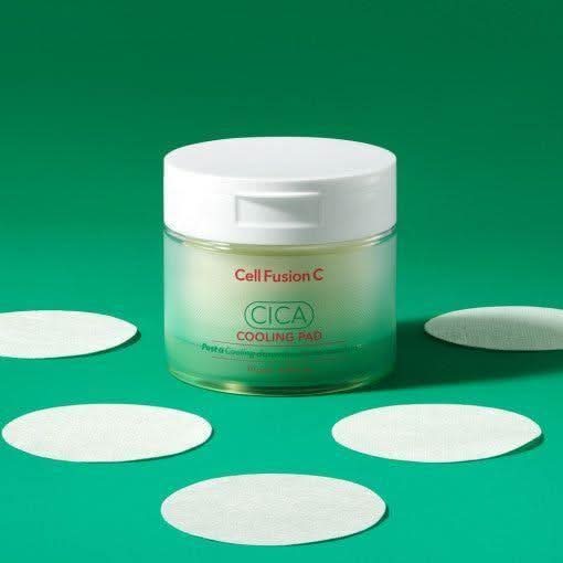 [Cell Fusion C] Cica Cooling Pad (70 Pads) 180ml - Glam Global UKCell Fusion C