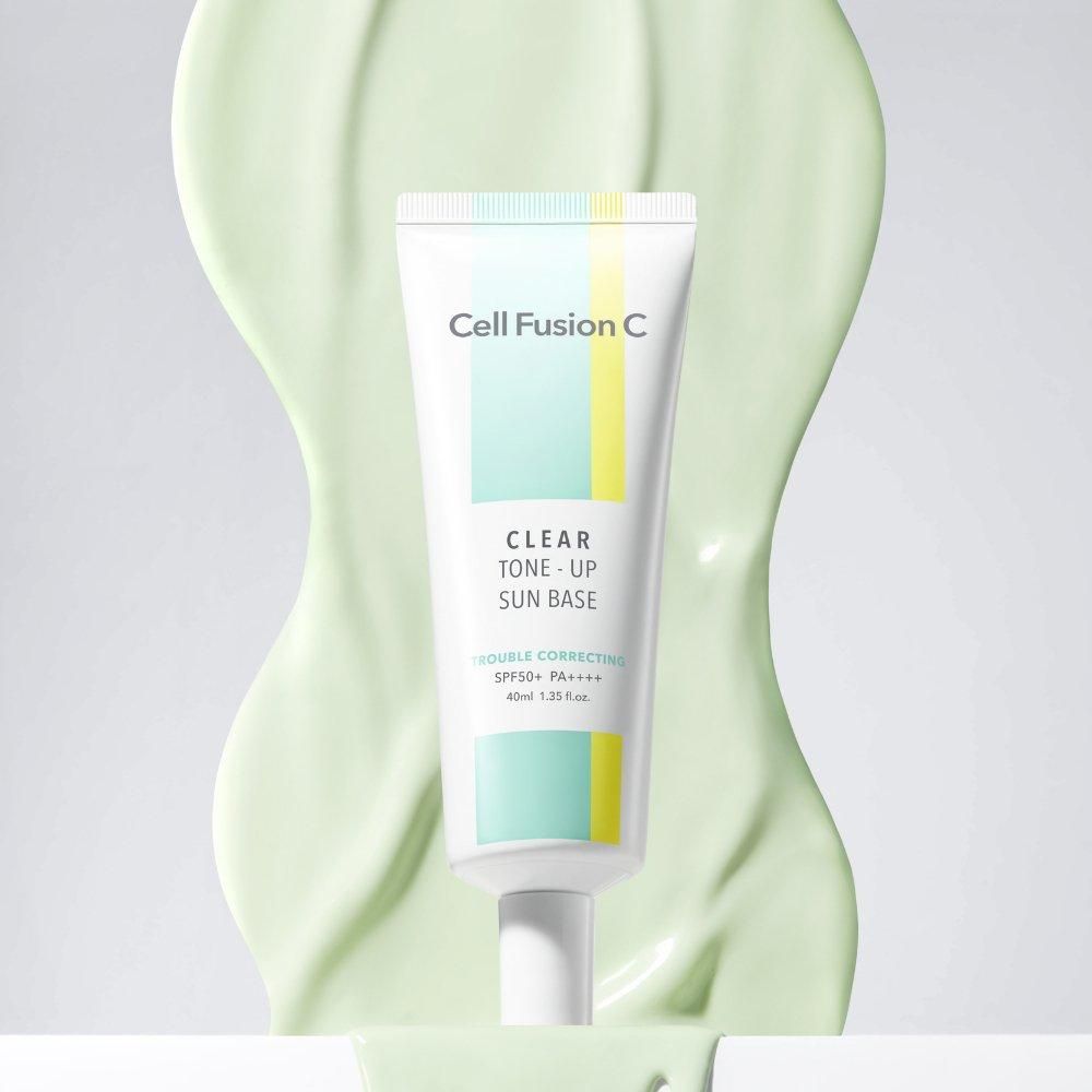 [Cell Fusion C] Clear Tone - Up Sun Base 40ml SPF 50+/ PA++++ - Glam Global UK