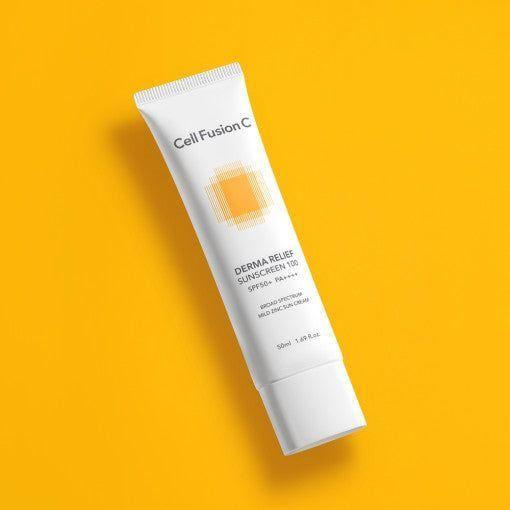 [Cell Fusion C] Derma Relief Sunscreen SPF50+ / PA++++ 50ml - Glam Global UKCell Fusion C