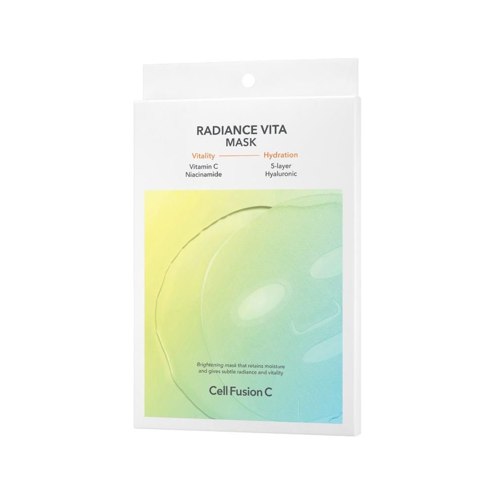 [Cell Fusion C] Radiance Vita Masks (5 sheets) 25ml x 5ea - Glam Global UK