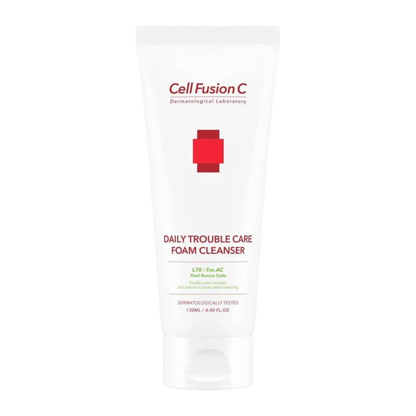 [Cell Fusion C] TRE.AC Daily Trouble Care Foam Cleanser 130ml - Glam Global UKCell Fusion C
