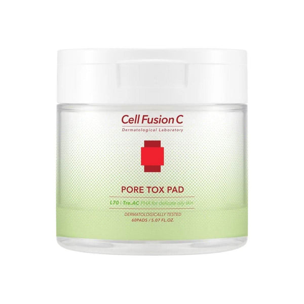 [Cell Fusion C] TRE.AC Pore Tox Pad (60 pads) - Glam Global UKCell Fusion C