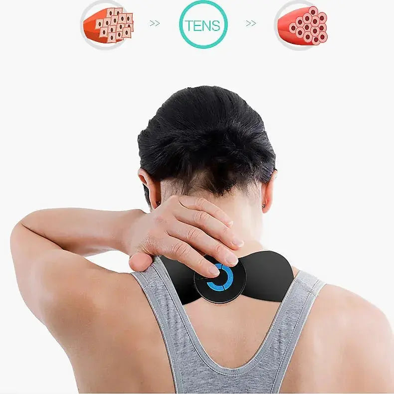 Cervical Massage Paste EMS Intelligent Shoulder & Neck Massager for Physical Therapy - Glam Global UK