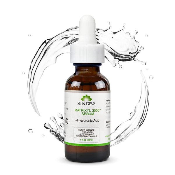 SKIN DEVA Matrixyl 3000™ Serum + Hyaluronic Acid – 30ml | Collagen-Boosting Anti-Aging Serum