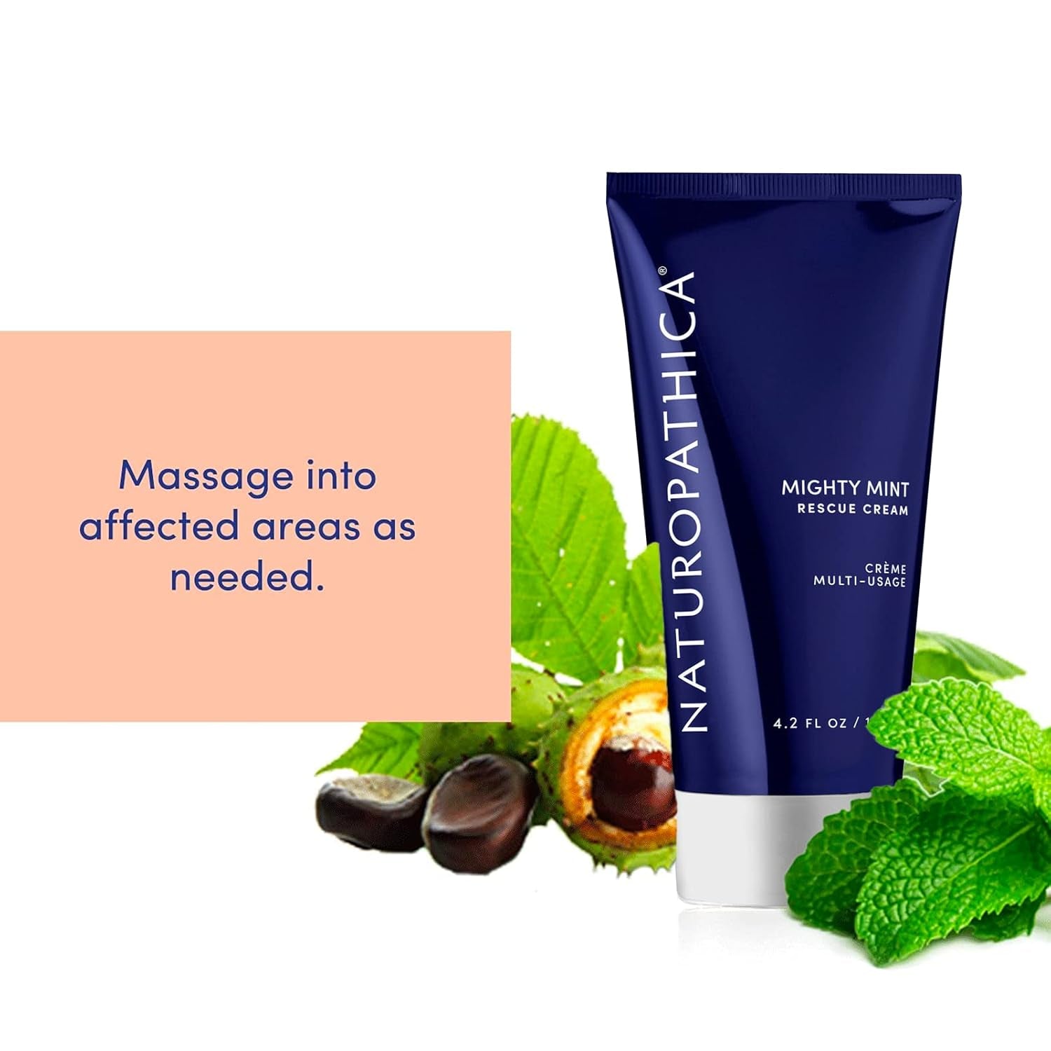 Naturopathica Mighty Mint Rescue Cream – 125ml | Cooling Relief & Hydration for Body